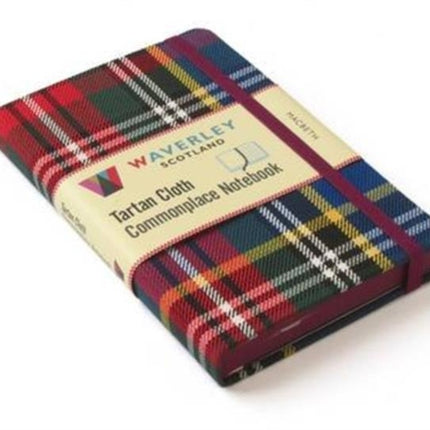 Waverley (M): Macbeth Tartan Cloth Commonplace Notebook