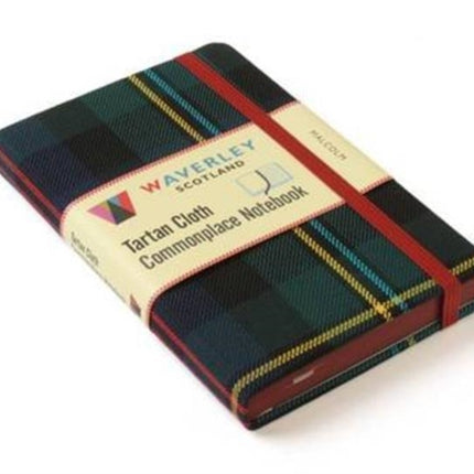 Waverley (M): Malcolm Tartan Cloth Commonplace Notebook