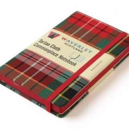 Waverley (L): Caledonia Tartan Cloth Large Notebook