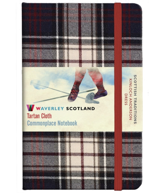 Waverley S.T. (M): Dress Pocket Genuine Tartan Cloth Commonplace Notebook