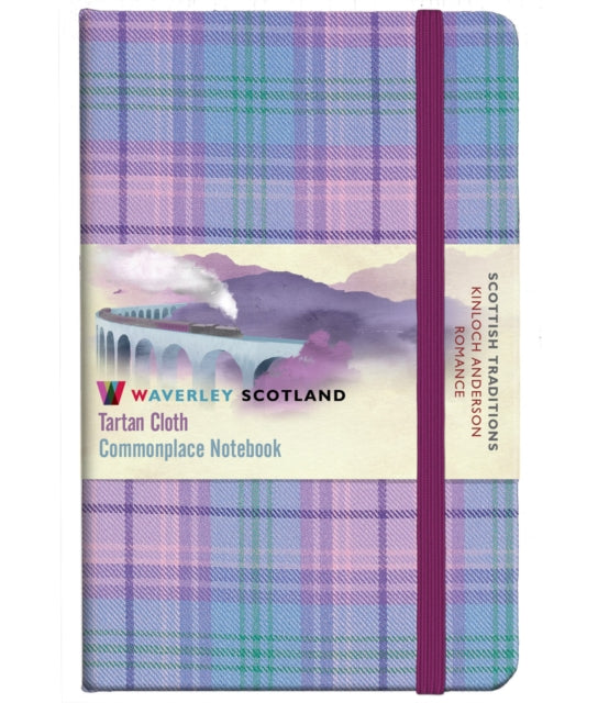 Waverley S.T. (M): Romance Pocket Genuine Tartan Cloth Commonplace Notebook