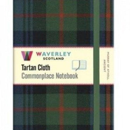 Murray of Atholl:: Waverley Genuine Tartan Cloth Commonplace Large Notebook (21cm x 13cm)