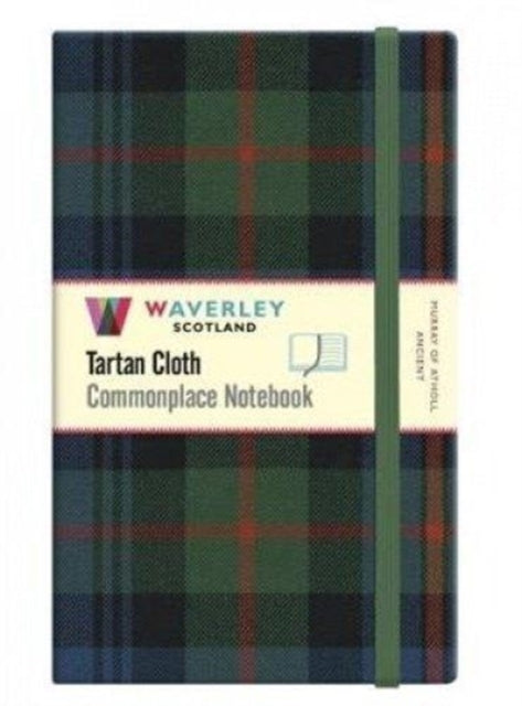 Murray of Atholl:: Waverley Genuine Tartan Cloth Commonplace Large Notebook (21cm x 13cm)