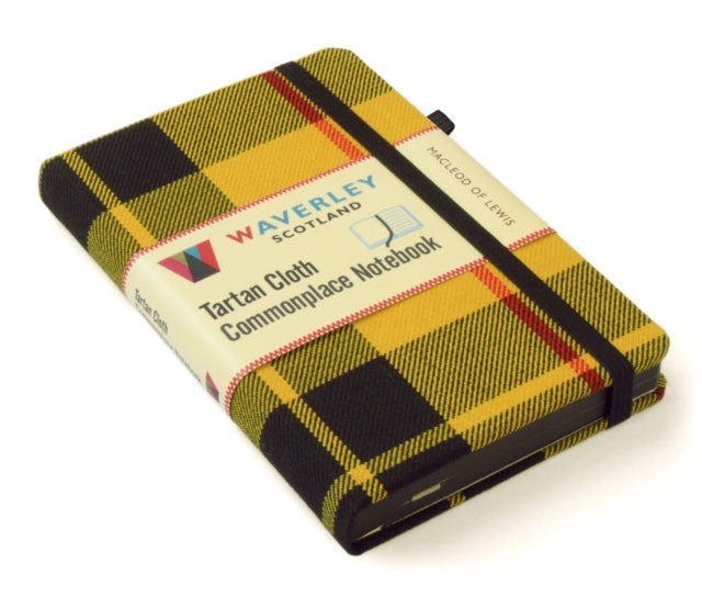 Waverley M MacLeod of Lewis Tartan Cloth Commonplace Pocket Notebook