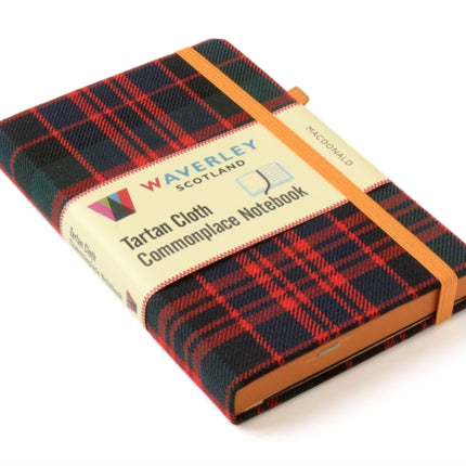 Waverley M MacDonald Tartan Cloth Commonplace Notebook