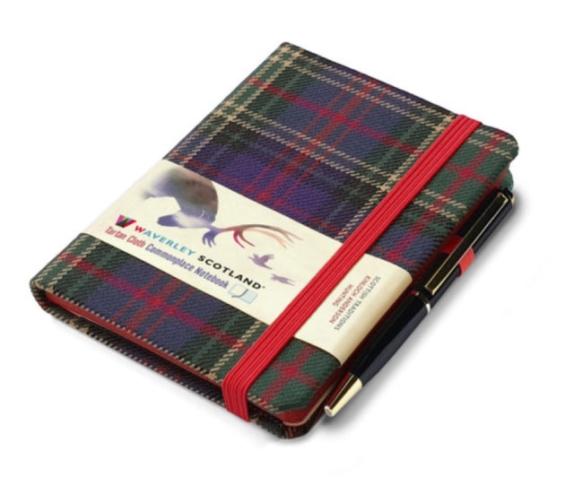 Hunting Tartan Mini and Pen Notebook 10.5cm x 7.5cm EUDR