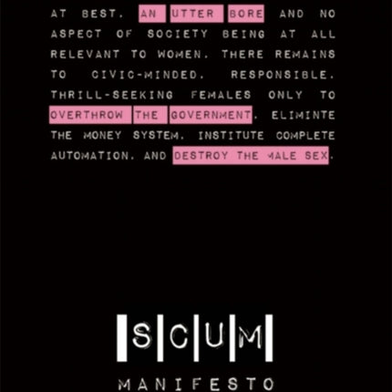 Scum Manifesto