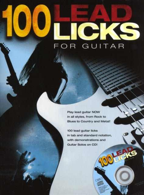 100 Lead Licks Alan Warner BookCd