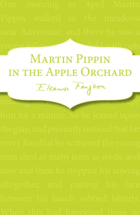 Martin Pippin in the Apple Orchard