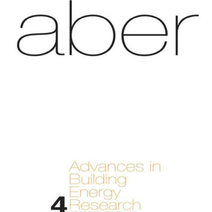 Advances in Building Energy Research: Volume 4