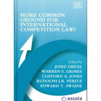 More Common Ground for International Competition Law?