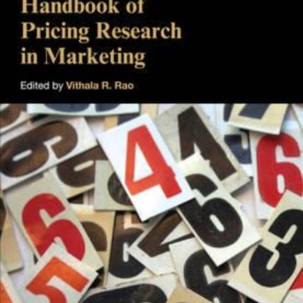 Handbook of Pricing Research in Marketing