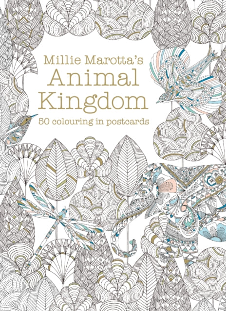 Millie Marotta's Animal Kingdom Postcard Box: 50 beautiful cards for colouring in