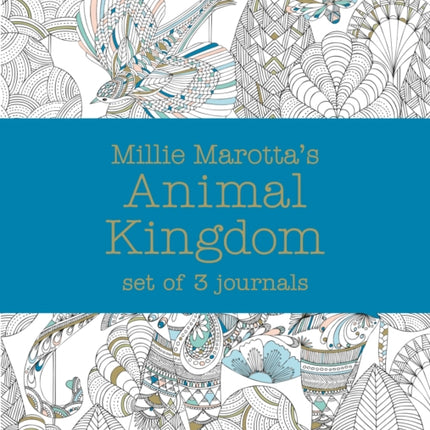 Millie Marotta's Animal Kingdom – journal set: 3 notebooks