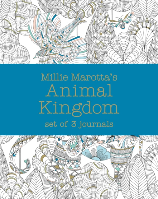 Millie Marotta's Animal Kingdom – journal set: 3 notebooks