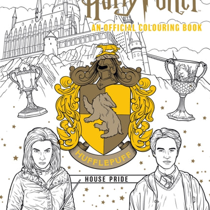 Harry Potter: Hufflepuff House Pride: The Official Colouring Book