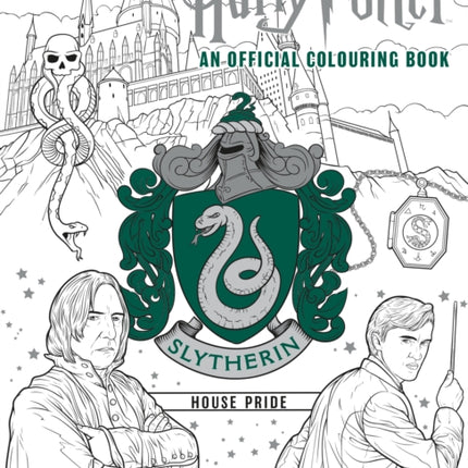 Harry Potter: Slytherin House Pride: The Official Colouring Book