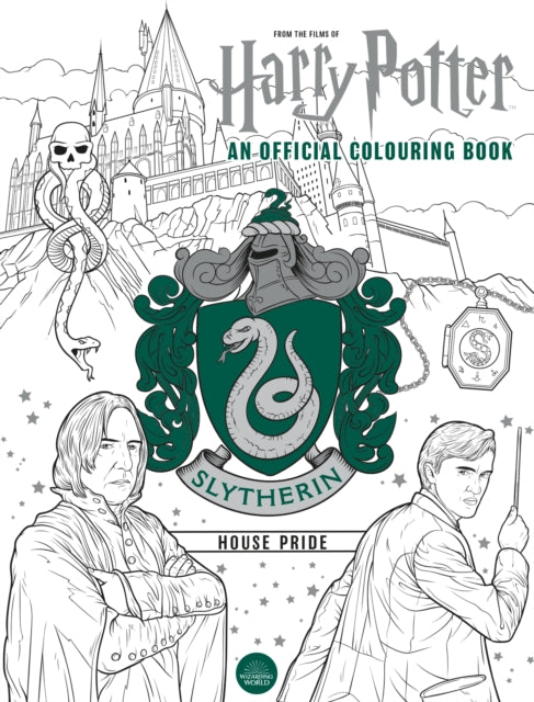 Harry Potter: Slytherin House Pride: The Official Colouring Book