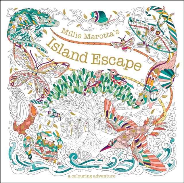 Millie Marotta's Island Escape: A Colouring Adventure