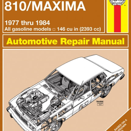 Datsun 810 & Maxima Sedan, Wagon & Coupe petrol
