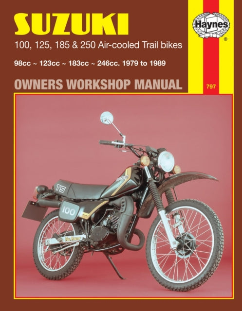 Suzuki 100, 125, 185 & 250 Air-Cooled Trail Bikes (79 - 89)