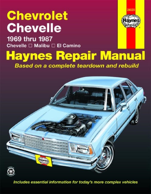 Chevrolet Chevelle, Malibu & El Camino (1969-1987) Haynes Repair Manual (USA)