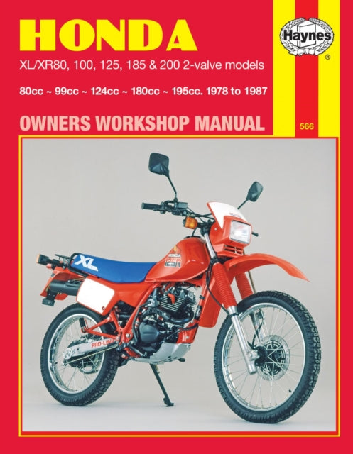 Honda XL/XR 80, 100, 125, 185 & 200 2-Valve Models (78 - 87)