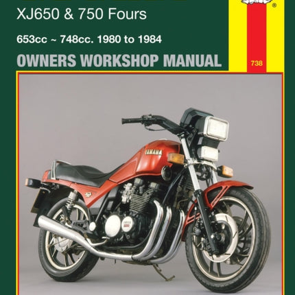 Yamaha XJ650 & 750 Fours (80 - 84) Haynes Repair Manual