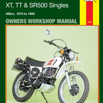 Yamaha XT, TT & SR500 Singles (75 - 83) Haynes Repair Manual