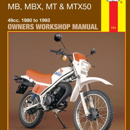 Honda MB, MBX, MT & MTX50 (80-93) Haynes Repair Manual