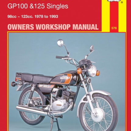 Suzuki GP100 & 125 Singles (78 - 93) Haynes Repair Manual