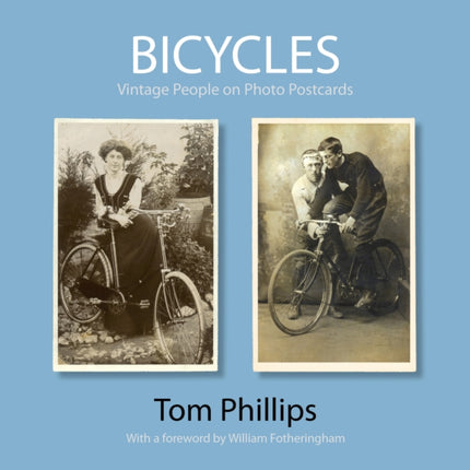 Bicycles: Vintage People on Photo Postcards