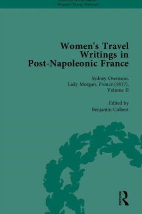 Womens Travel Writings in PostNapoleonic France