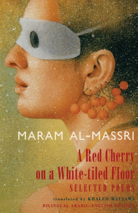 Red Cherry on a White-Tiled Floor