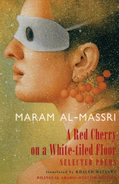 Red Cherry on a White-Tiled Floor