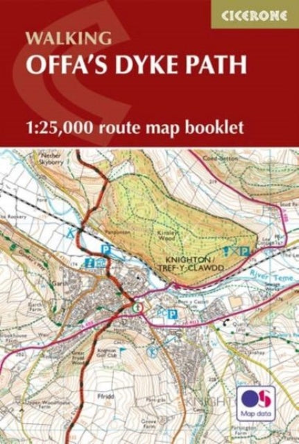 Offa's Dyke Map Booklet: 1:25,000 OS Route Mapping