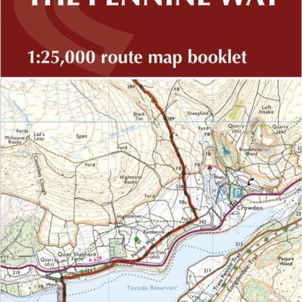 Pennine Way Map Booklet: 1:25,000 OS Route Mapping