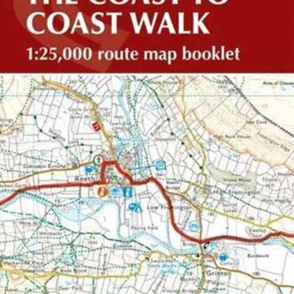 The Coast to Coast Map Booklet: 1:25,000 OS Route Map Booklet