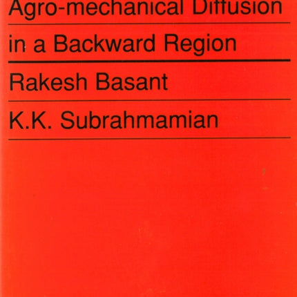 Agro-mechanical Diffusion in a Backward Region