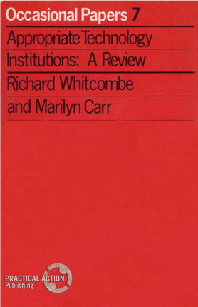 Appropriate Technology Institutions: A Review