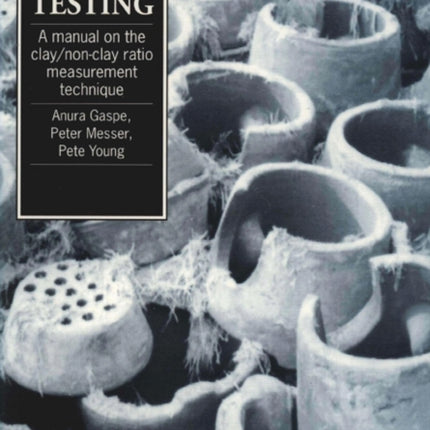 Clay Testing: A manual on the clay/non-clay