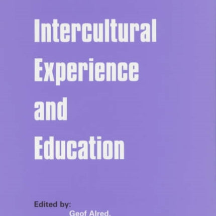 Intercultural Experience and Education
