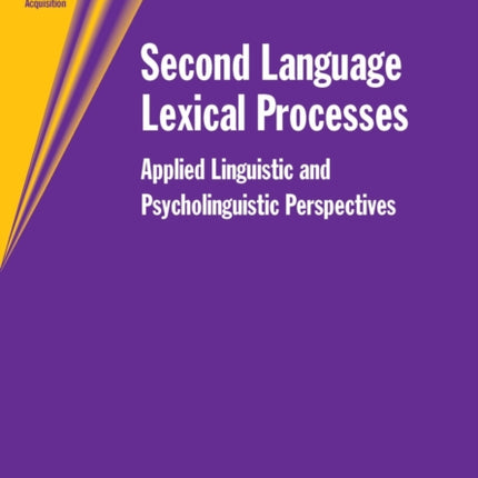 Second Language Lexical Processes: Applied