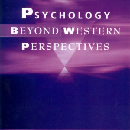 Psychology Beyond Western Perspectives