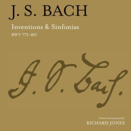 Inventions & Sinfonias: BWV 772-801