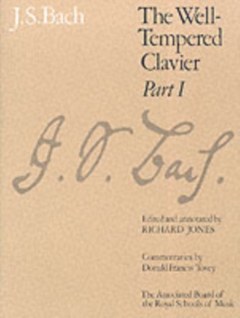 The Well-Tempered Clavier, Part I: [paper cover]