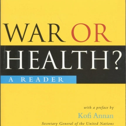 War or Health: A Reader