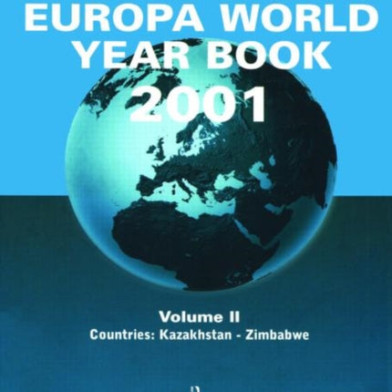 Europa World Year Bk 2001 V2