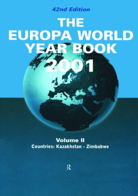 Europa World Year Bk 2001 V2