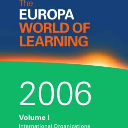 The Europa World of Learning 2006